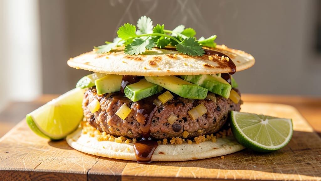 Black Bean Burger Recipe Ree Drummond: Crispy Tortilla-Crusted, Smoky Cumin Heartiness