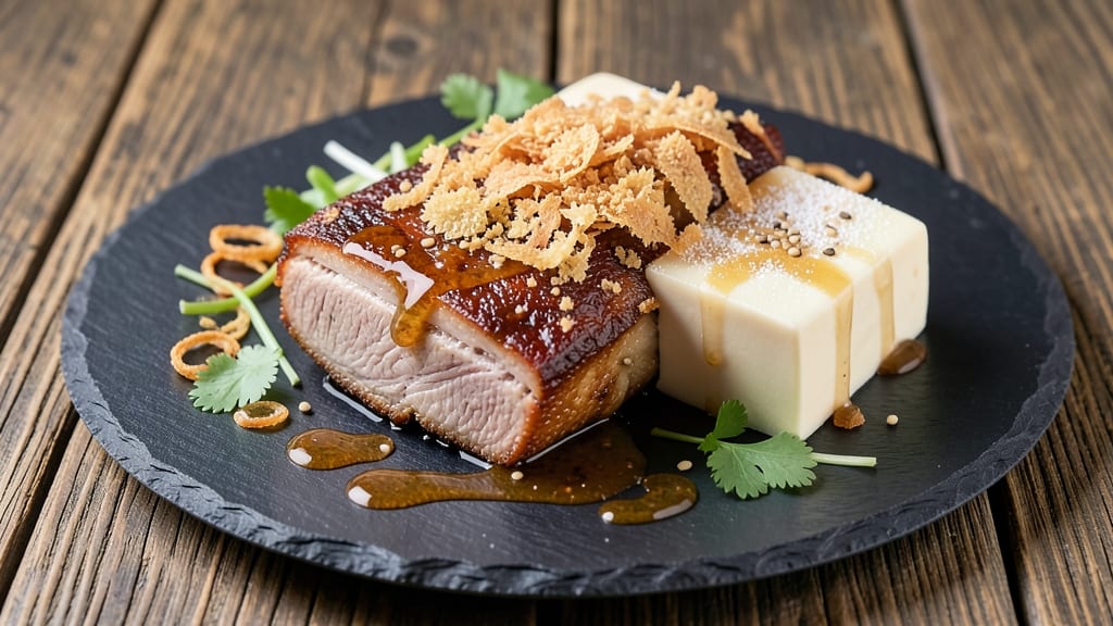 Bean Curd and Pork Belly Recipe: Silky Bean Curd Meets Crispy Pork Belly Bites