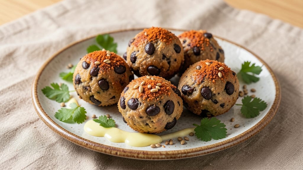 Black Bean and Plantain Balls Recipe: Fusion of Caribbean Sweetness and Crunch