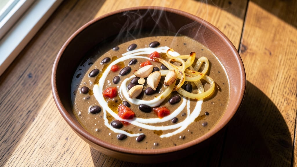 Black Bean and Peanut Soup Recipe: Nutty-Spiced Depth in One Pot