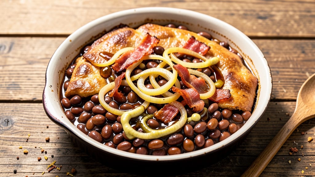 Baked Bean Recipe Using Dry Navy Beans: Slow-Simmered Depth With Crunchy Topping Magic