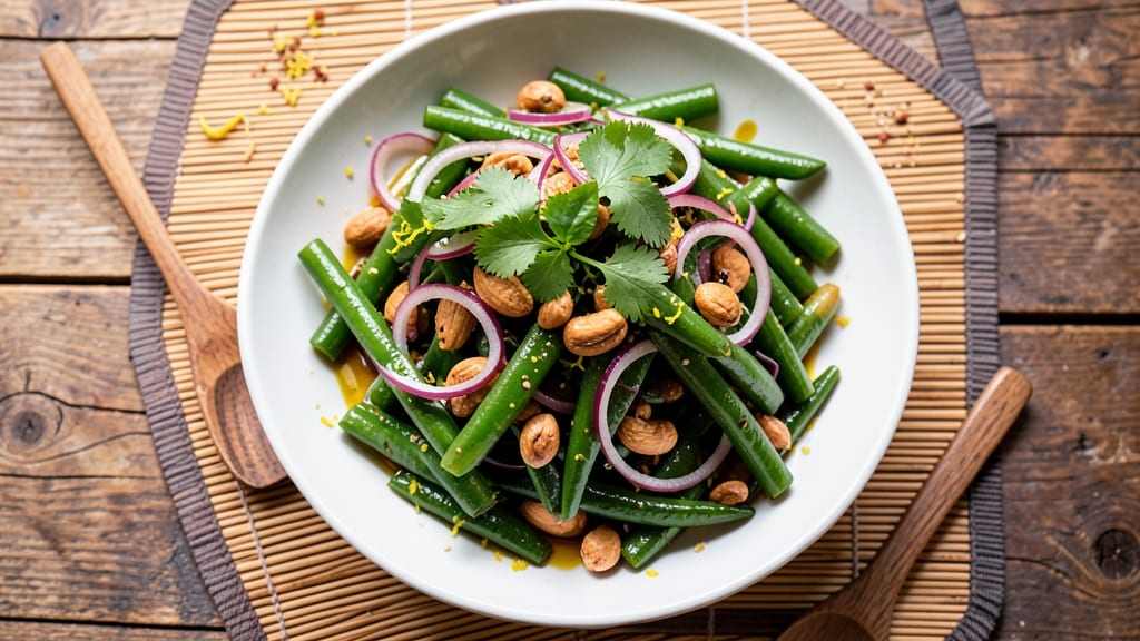Asian Green Bean Salad Recipe: Crisp-Tender With Sesame-Lime Zing