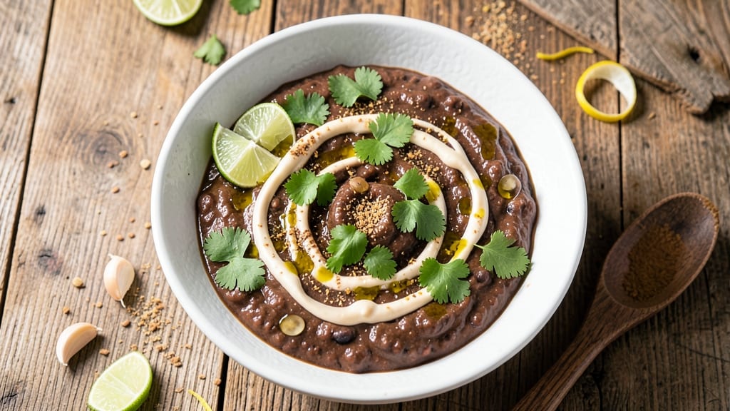 Bean Dip Recipe From Scratch: Creamy Black Bean and Lime Zing