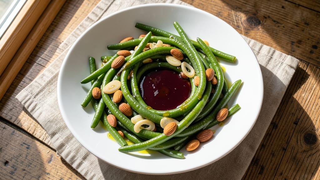 Balsamic Green Beans Salad Recipe: Bright, Tangy Bite With Crunchy Almonds