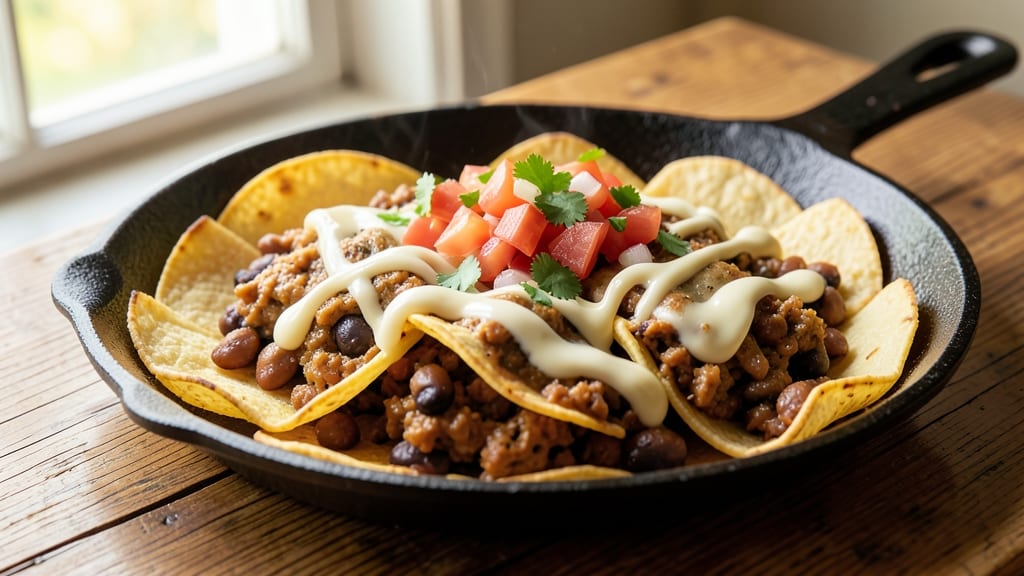 Bean Chalupa Recipe: Crunchy Tortilla Shells Stuffed With Spiced Beans and Cheese