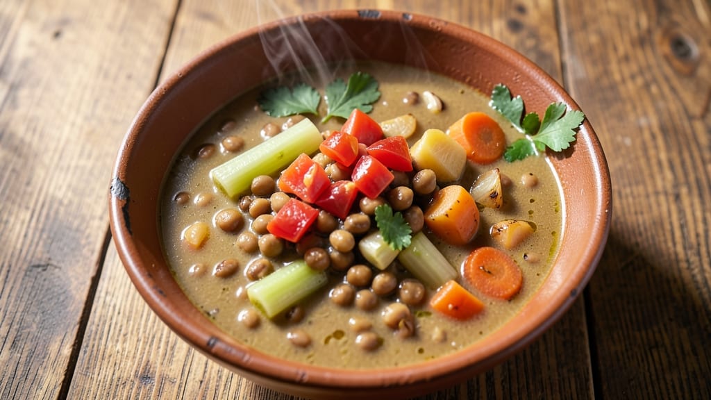 Jamie Oliver's Bean Soup Recipe: Hearty Simmer with Crispy Herb Garnish