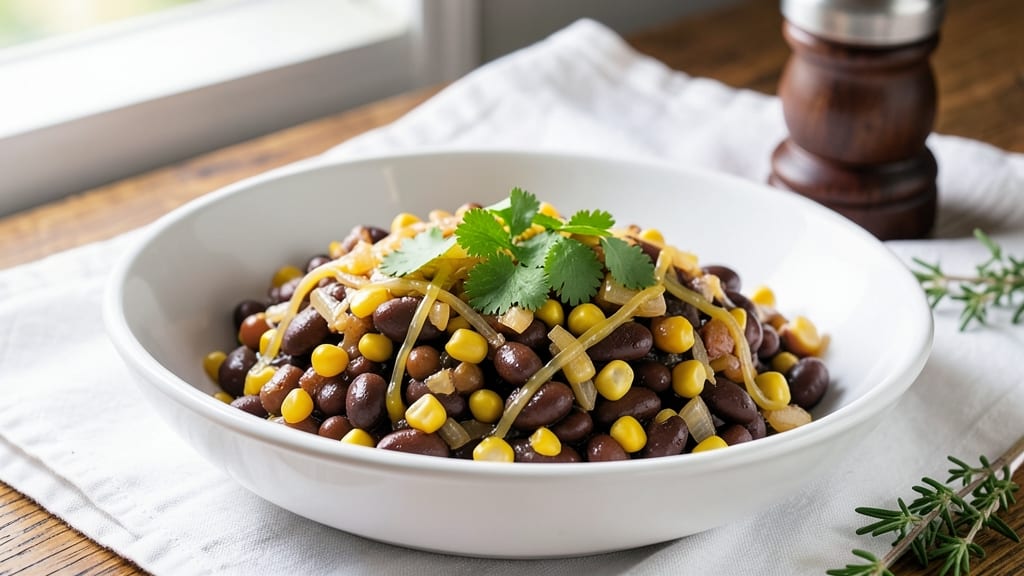 Black Bean and Corn Relish Recipe: Zesty Lime and Cilantro Brightness in 20 Minutes