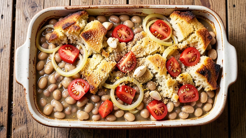 Bean and Cornbread Casserole Recipe: Crispy Top, Creamy Bean Heart