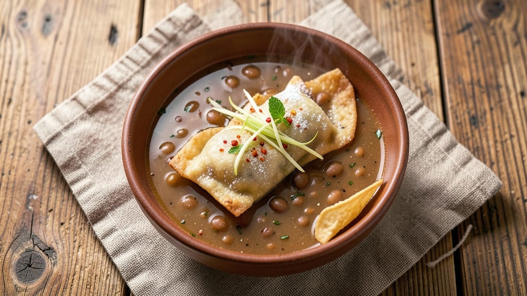 Bean Soup Dumplings Recipe: Steamed Bites With Silky Broth and Crispy Edges