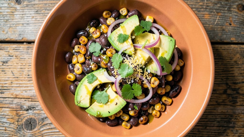 Black Bean Corn Avocado Recipe: Zesty Lime and Herb Freshness in 20 Minutes