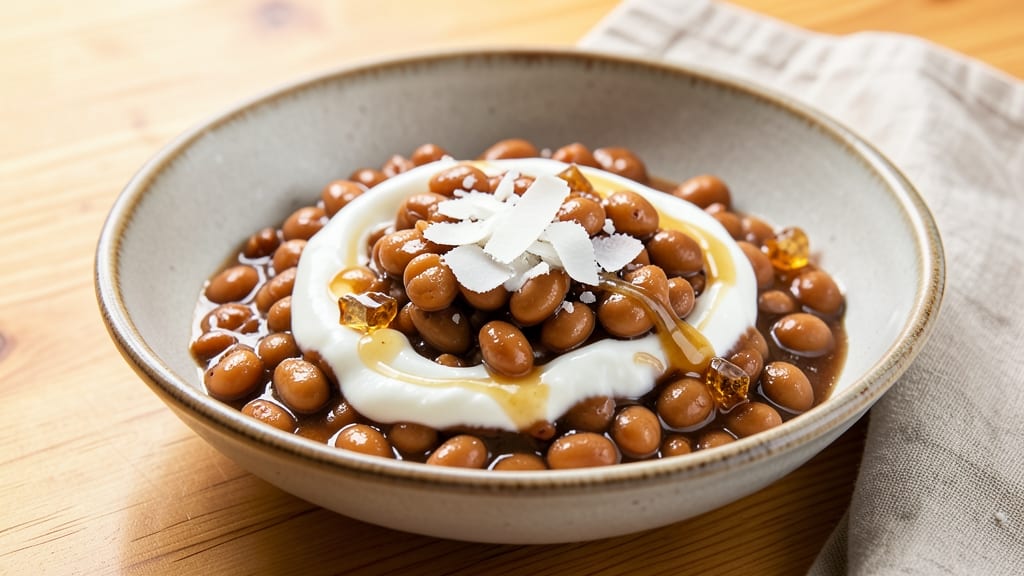 Bayo Chocolate Beans Recipe: Crunchy Tortilla Crowns Over Silky Cocoa Base