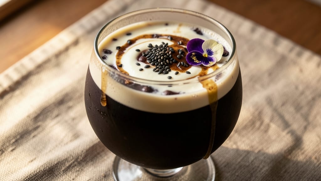 Black Bean and Black Sesame Drink Recipe: Nutty Creaminess with Earthy Depth