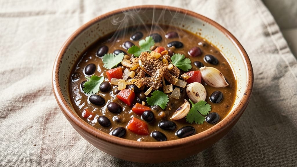 Jamie Oliver's Black Bean Stew Recipe: Smoky Spice Simmer With Crispy Tortilla Crowns