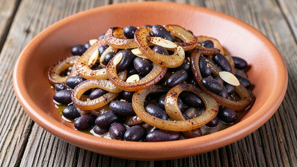 Black Beans and Onions Recipe: Smoky Garlic Caramelized Side Dish