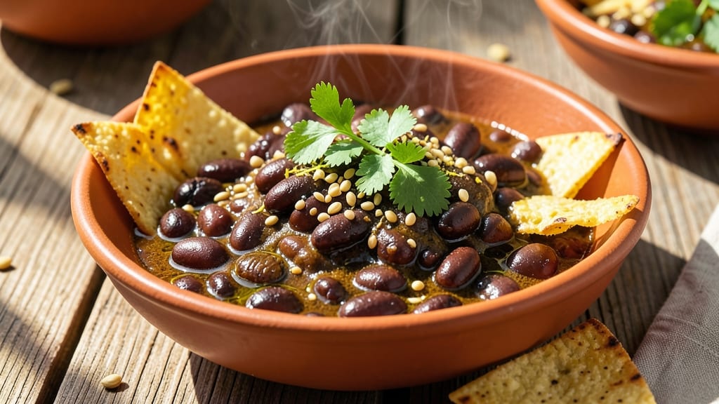 Black Bean Dahl Recipe: Smoky Cumin and Charred Tortilla Crunch Fusion