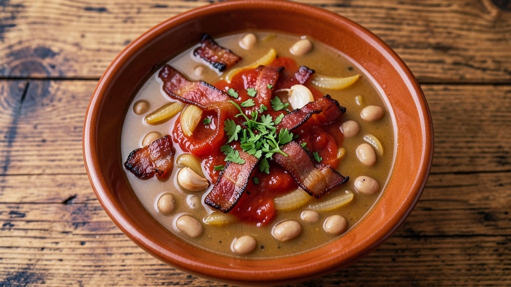 Bob Evans Navy Bean Soup Recipe: Smoky Bacon and Caramelized Onion Depth