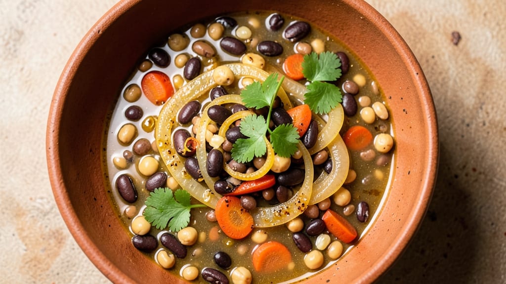 Blue Zone Bean Soup Recipe: Longevity-Boosting Umami Depth in One Pot