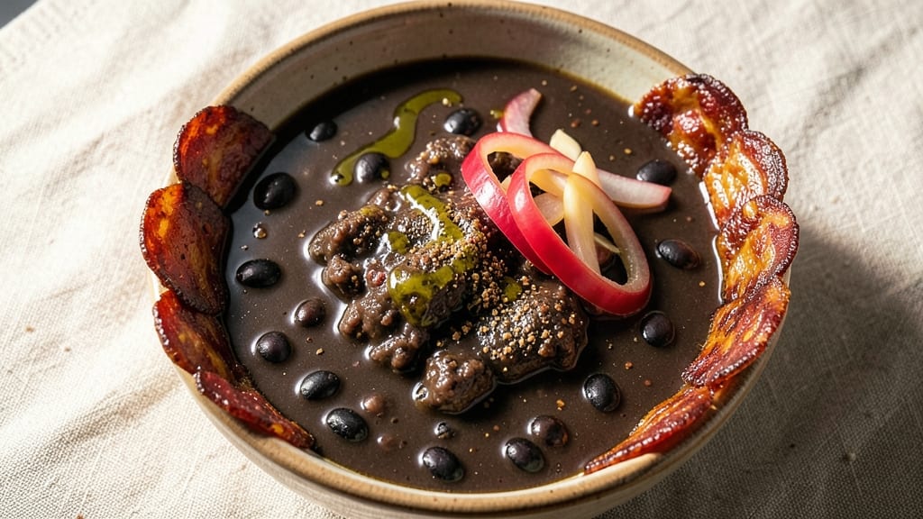 Black Bean Soup Recipe With Meat: Smoky Chorizo and Cumin-Rich Depth