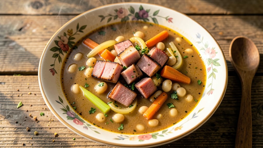 Barefoot Contessa's Ham and Bean Soup Recipe: Smoky Garlic-Infused Comfort in One Pot