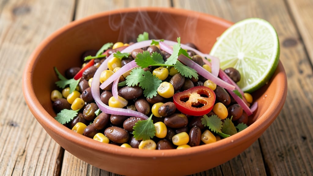 Black Bean Corn Cilantro Salsa Recipe: Bright and Crunchy Freshness in 15 Minutes