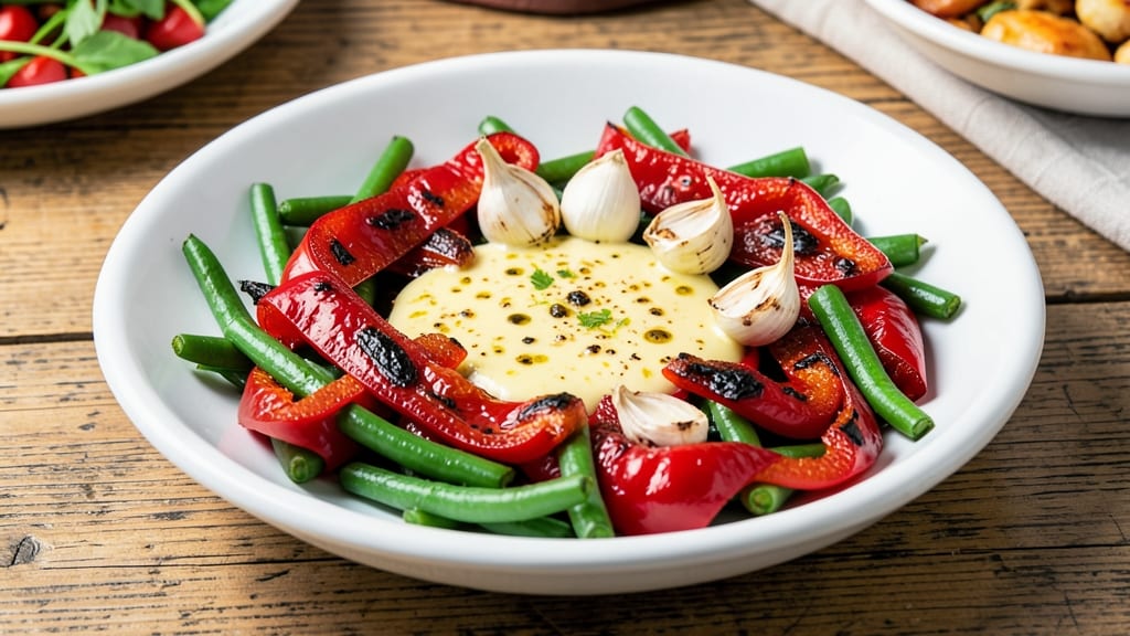 Bell Peppers and Green Beans Recipe: Blistered Crunch with Garlic Butter Finish