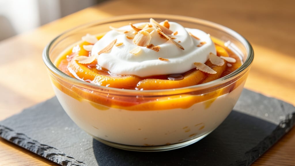 Bean Curd Dessert Recipe: Silky Mango Coconut Delight