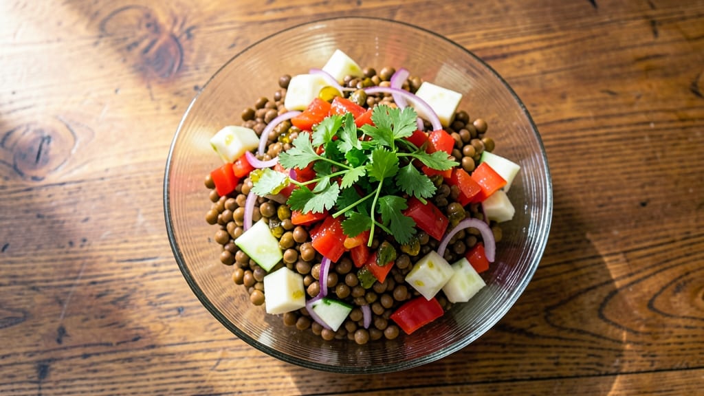 Bean and Lentil Salad Recipe: Protein-Packed Freshness in 15 Minutes