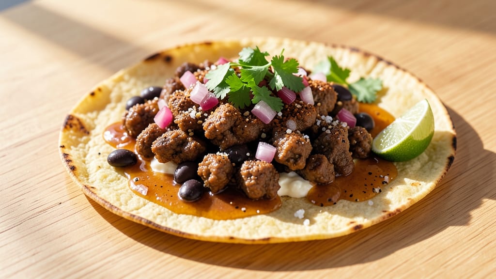 Beef and Bean Tostadas Recipe: Crispy Shells Loaded With Smoky Spiced Filling