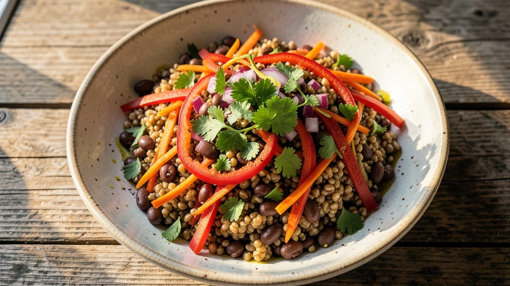 Barley Bean Salad Recipe: Crunchy Grains and Earthy Legume Harmony