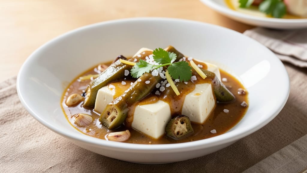 Bean Curd Sauce Recipe: Silky Okra-Thickened Umami Bomb