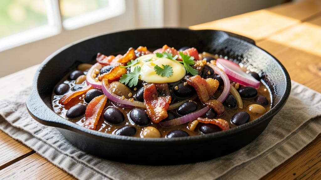 Baked Beans With Molasses and Brown Sugar Recipe: Slow-Simmered Sweetness With Deep Caramelized Flavor