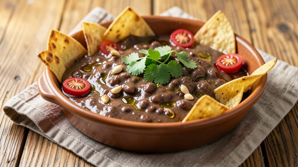 Black Bean Gravy Recipe: Smoky Cumin and Tortilla Crunch Fusion Magic