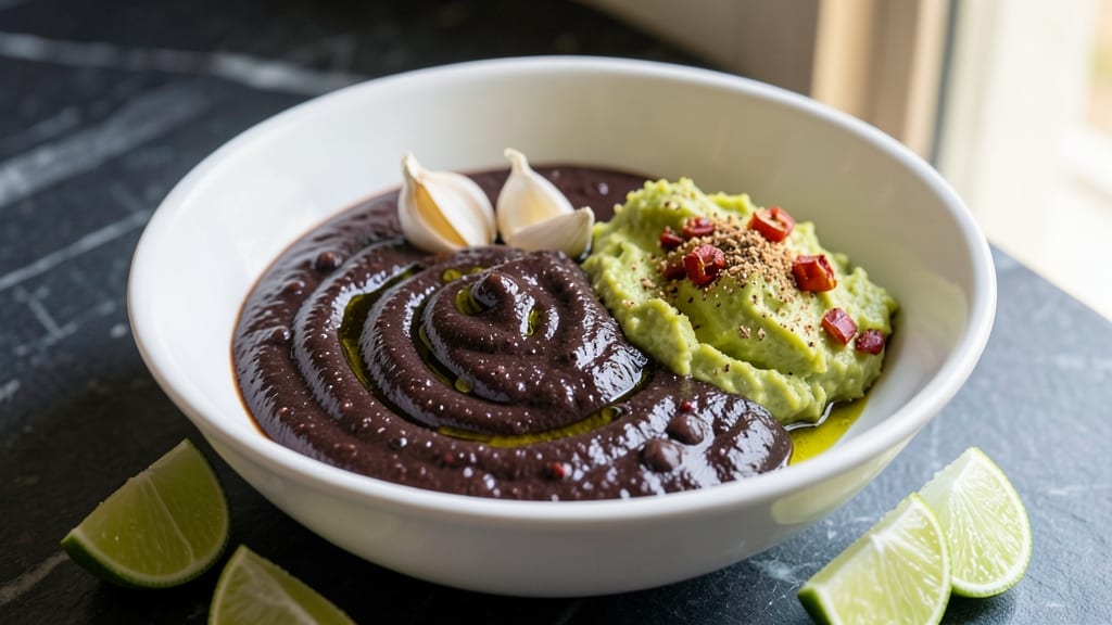 Black Bean Burger Sauce Recipe: Smoky Chipotle and Avocado Cream Fusion