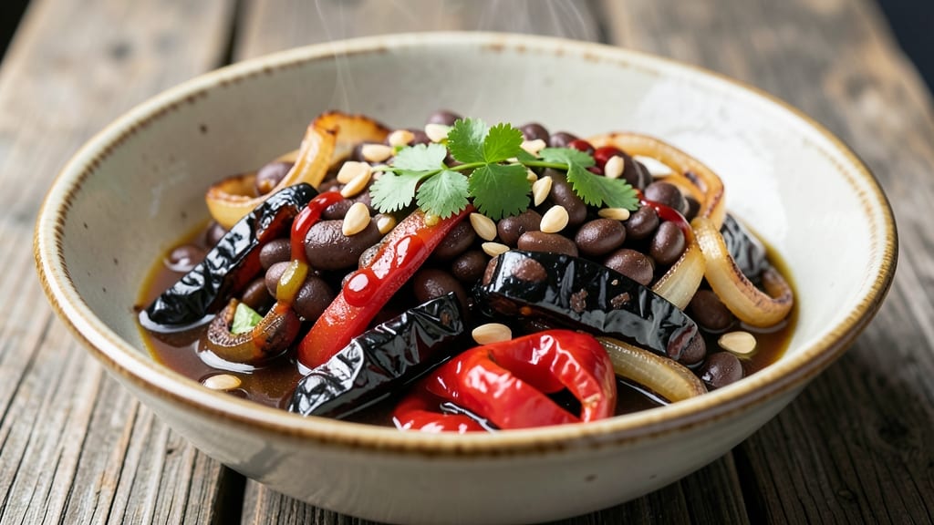 Black Bean and Red Pepper Sauce Recipe: Smoky Roasted Depth With Umami Kick