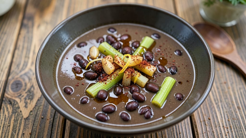 Black Bean Soup With Sherry Recipe: Rich Wine-Infused Depth in One Pot