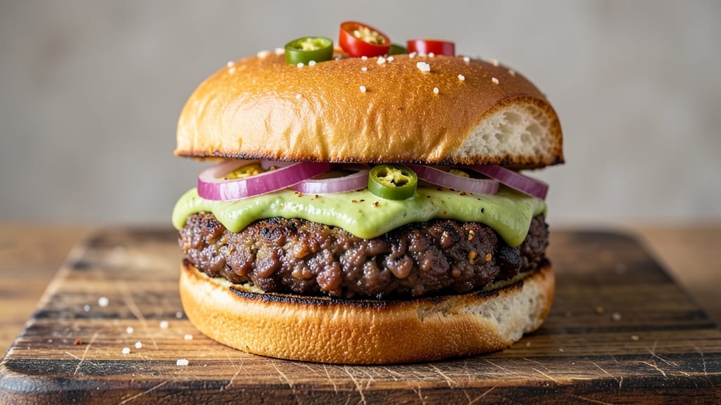 Bobby Flay's Black Bean Burger Recipe: Crispy Tortilla-Crusted, Smoky Cumin Magic