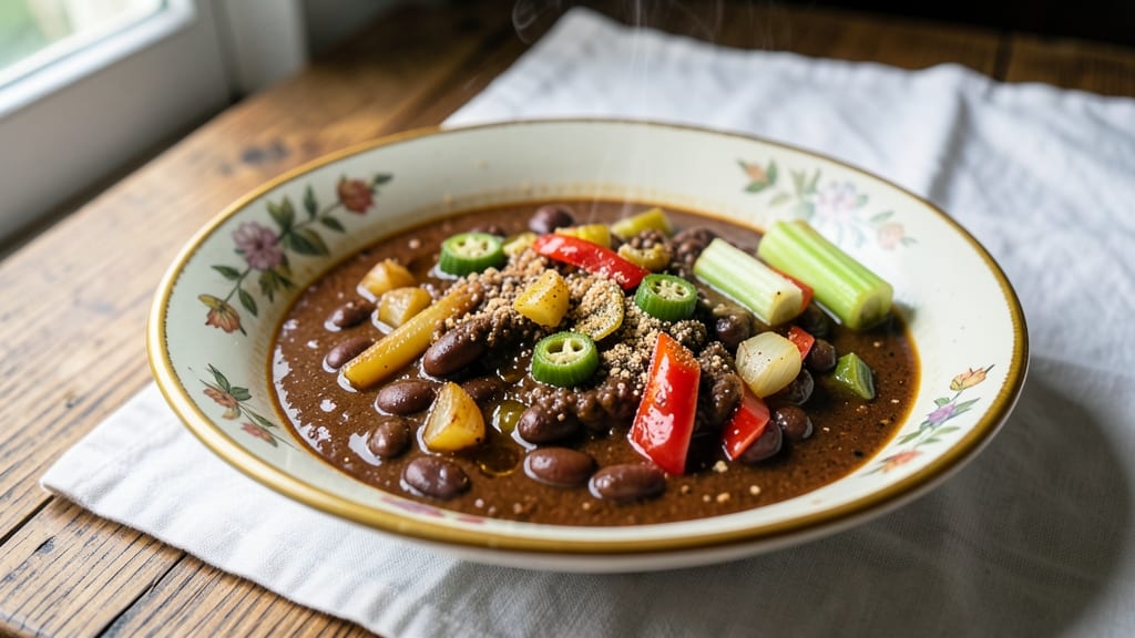 Bean Gumbo Recipe: Deep-Roasted Okra and Smoky Roux Foundation