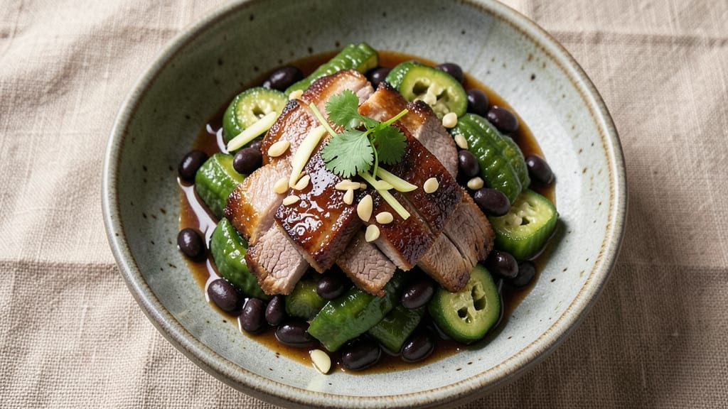 Black Bean Bitter Gourd Pork Recipe: Spicy-Sweet Stir-Fry Harmony
