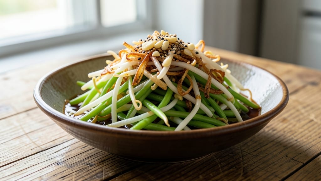 Bean Sprout Banchan Korean Recipe: Crunchy, Zesty Side With Garlic Soy Zing