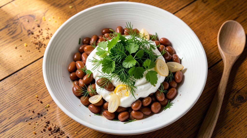 Bush's Best Kidney Bean Salad Recipe: Creamy Garlic-Herb Twist With Crunchy Croutons