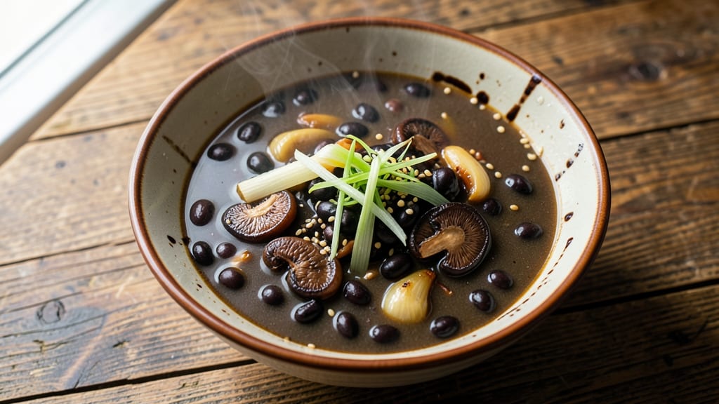 Black Soy Bean Soup Recipe: Earthy Umami Depth With Silky Texture