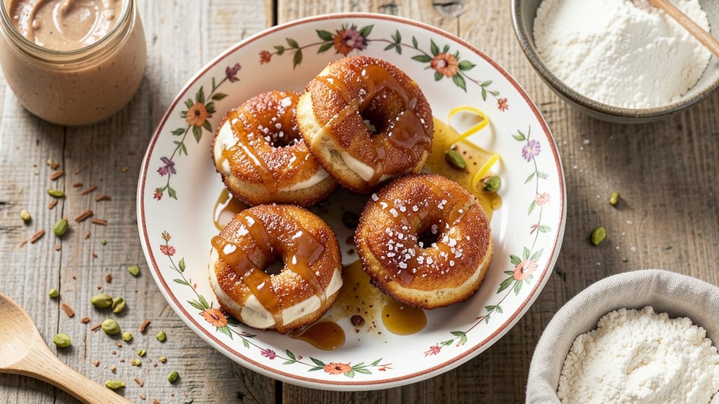 Bean Donuts Recipe: Crispy Shells With Creamy White Bean Hearts
