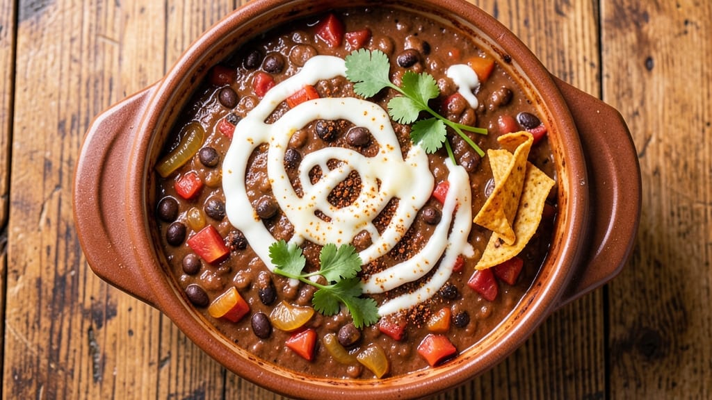 Black Bean Chili Recipe From Scratch: Deep-Spiced, Slow-Simmered Heartiness in One Pot
