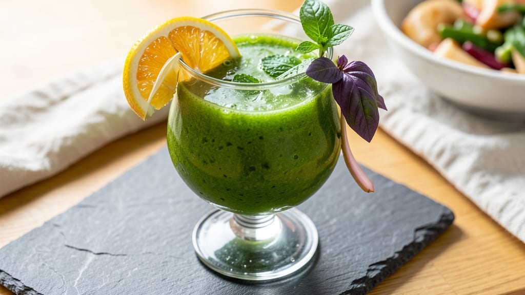 Bean Juice Recipe: Refreshing Green Elixir With Citrus Zing