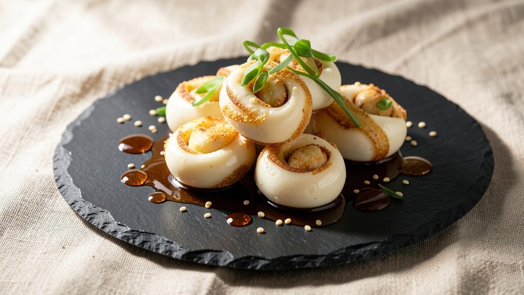 Bean Curd Knots Recipe: Silky Steamed Dumplings With Nutty Sesame Shine