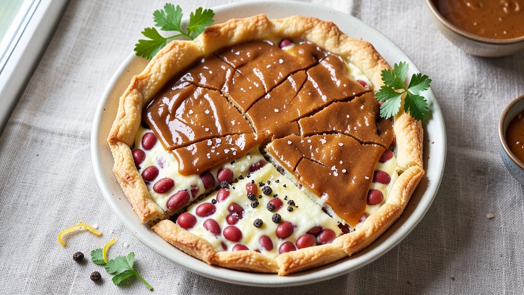 Bean Quiche Recipe: Flaky Crust Loaded With Smoky White Beans