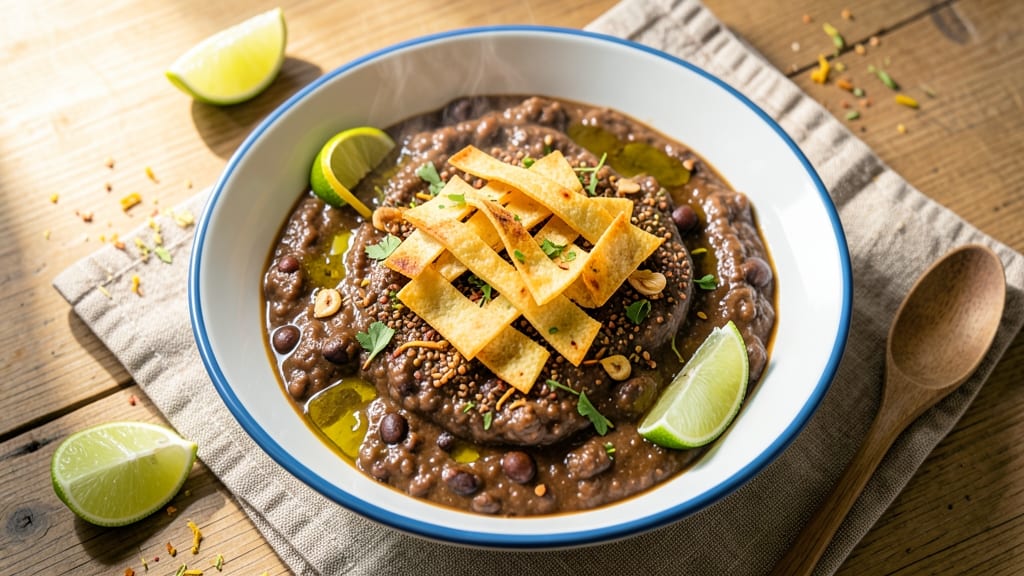 Bean Dip Copycat Recipe: Smoky Cumin and Charred Tortilla Crunch Fusion