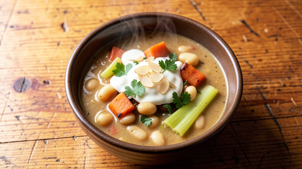 Barefoot Contessa White Bean Soup Recipe: Creamy Garlic-Herb Simmer With Crispy Bread Topping