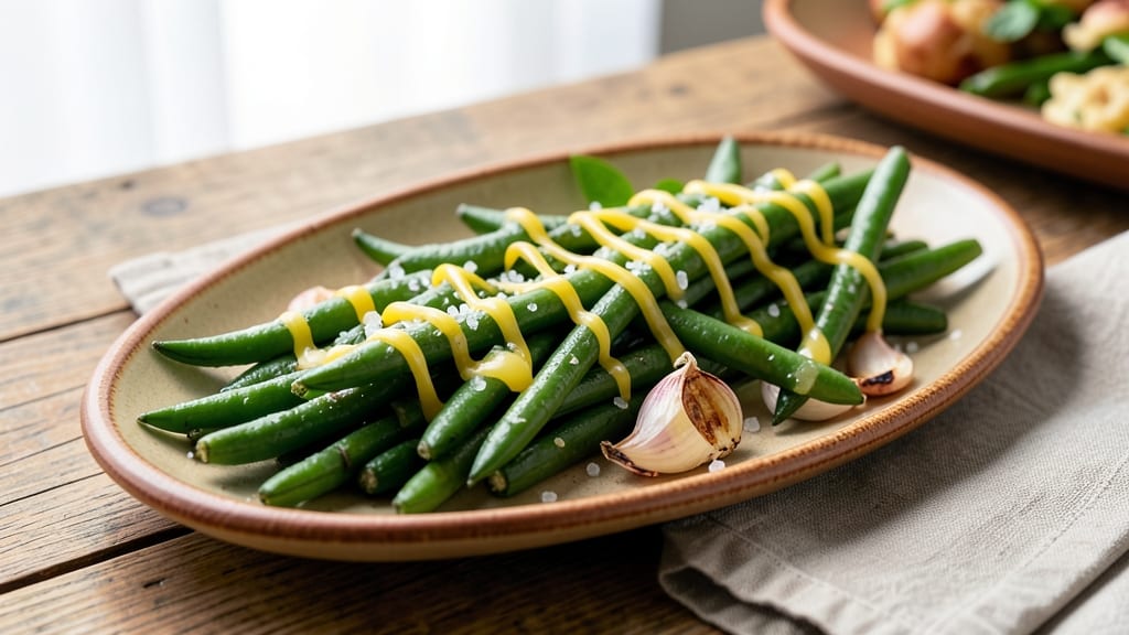 Best Fresh Green Beans Recipe for Thanksgiving: Crisp-Tender Blanched With Garlic Butter Glaze