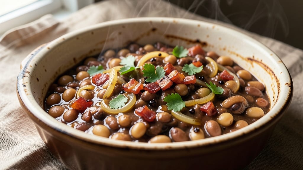 Baked Bean Recipe Using Canned Beans Crock Pot: Slow-Simmered Smoky Sweetness With Zero Chopping